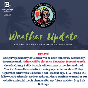  UPDATE: Important Weather Information 